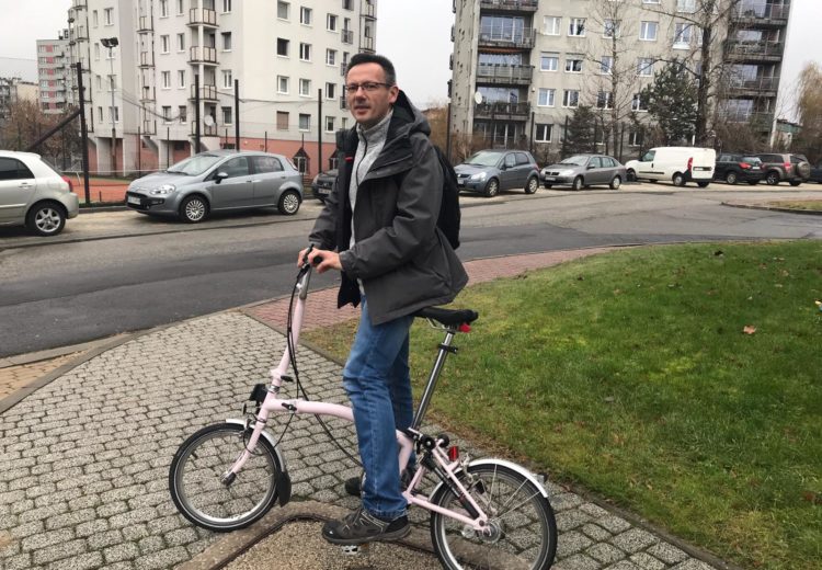 Grzegorz Mikrut, the new Bicycle Mayor of Katowice