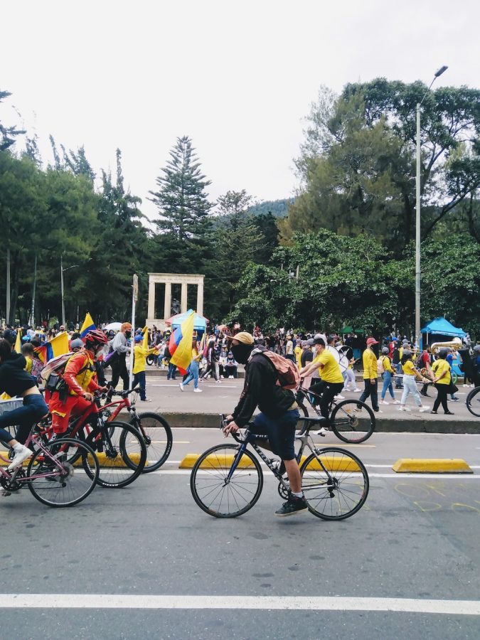 Open streets in Bogota